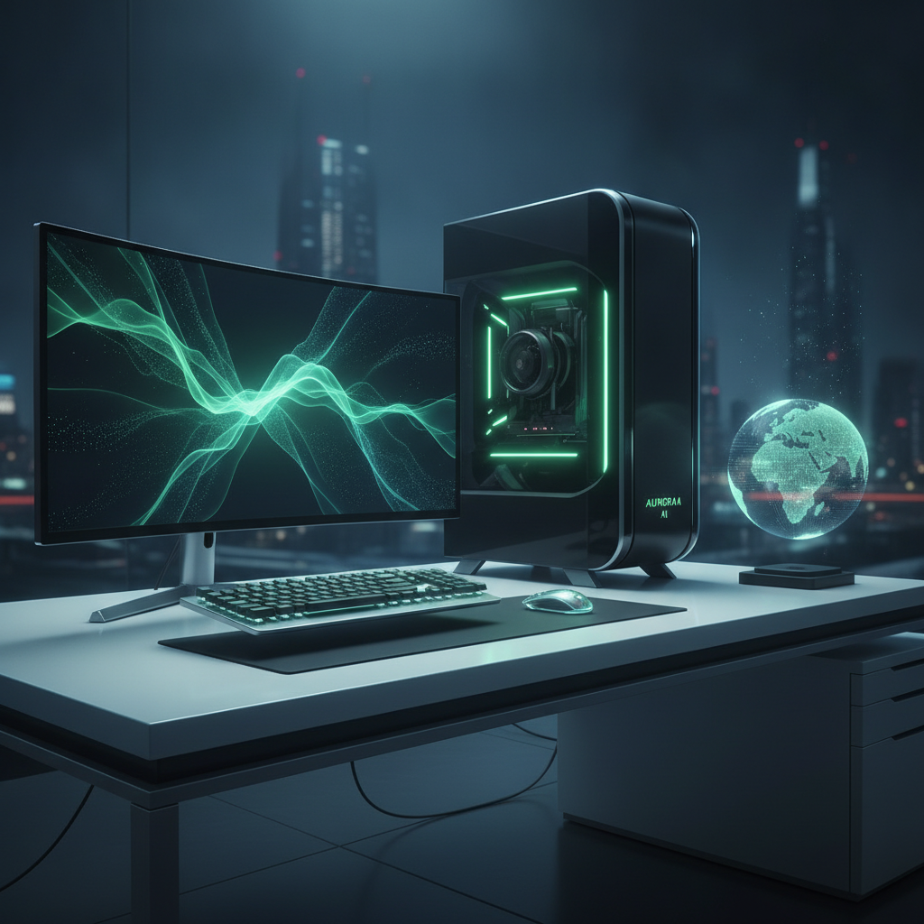 GREEN COMPUTER Hero Background