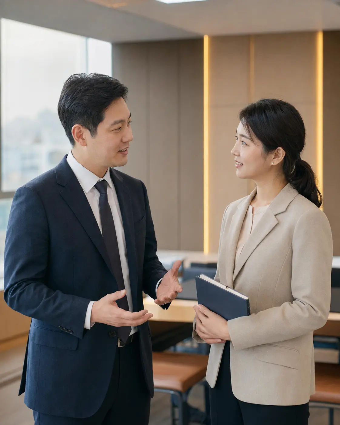교육생과 소통하는 한국교육센터 전문강사